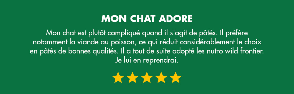 Nutro : satisfaction client