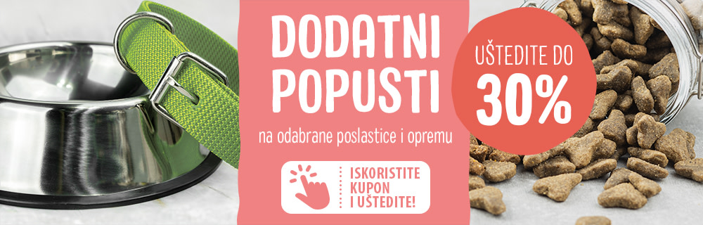 Do 30% popusta na poslastice i opremu!