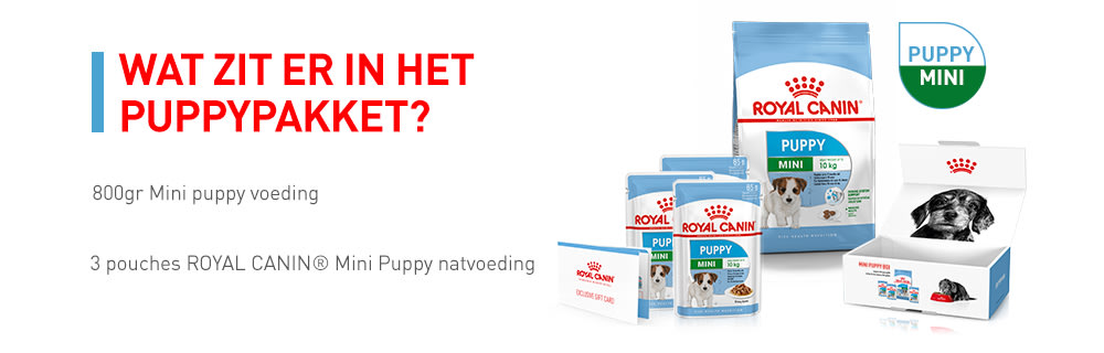 Wat zit er in de puppybox
