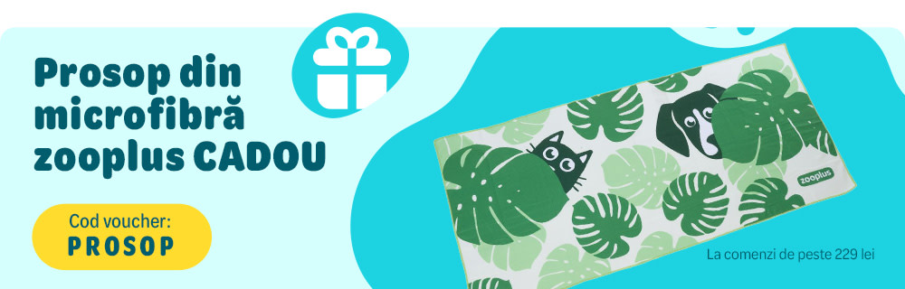 Prosop absorbant din microfibră zooplus – cadou la comenzi de minimum 229 lei!