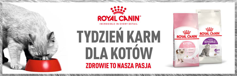 Tydzień karm dla kotów - zdrowie to nasza pasja
