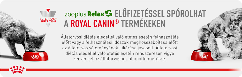 zooplus relax előfizetéssel spórolhat a royal canin termékeken