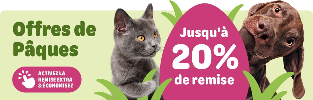 Activez la remise extra & économisez: Offres du Pùques - Jusqua'à 20% de remise
