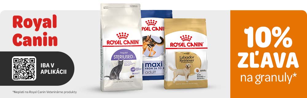 10% zľava na Royal Canin