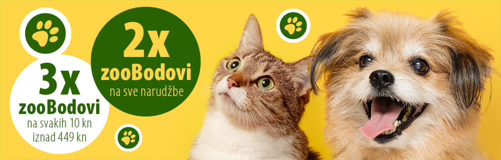 Dvostruki i trostruki zooBodovi na sve narudžbe!