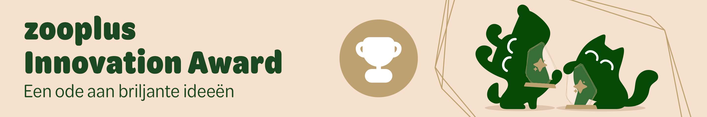 zooplus Innovatieprijs. We vieren geweldige ideeën.