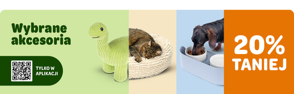 Wszystkie akcesoria 20% taniej. Tylko w aplikacji