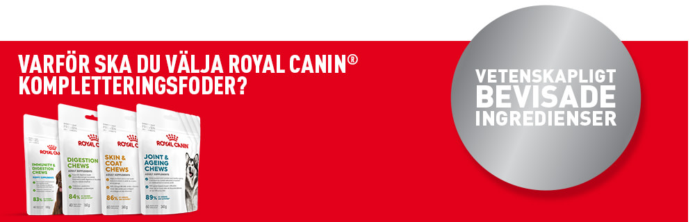 Varför välja ROYAL CANIN® tuggsnacks?