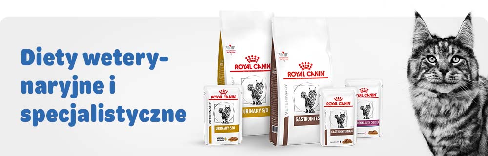 Karmy weterynaryjne i specjalistyczne