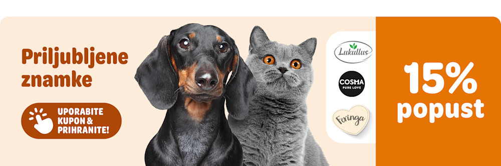 15% popust na izbrane znamke!