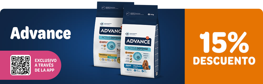 15 % de descuento en Advance a través de la App