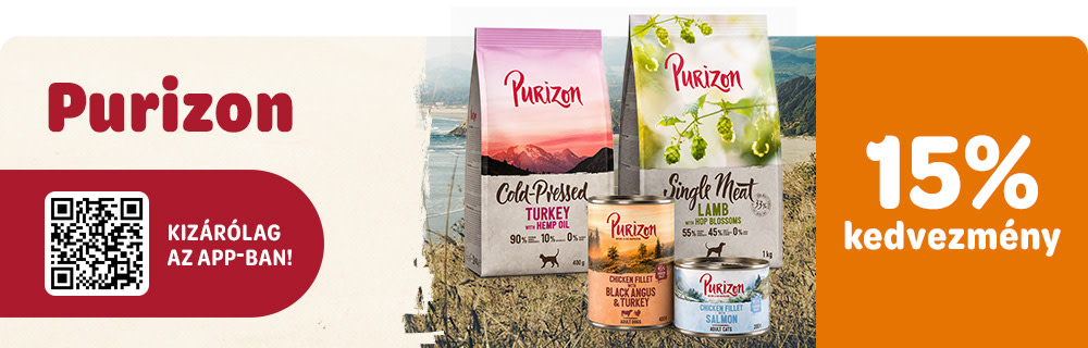 Purizon. KIZÁRÓLAG AZ APP-BAN! 15% kedvezmény