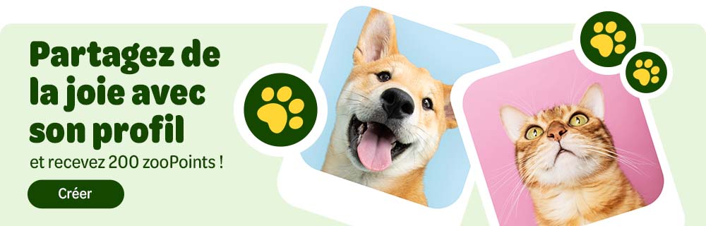 Inscrivez votre animal de compagnie !