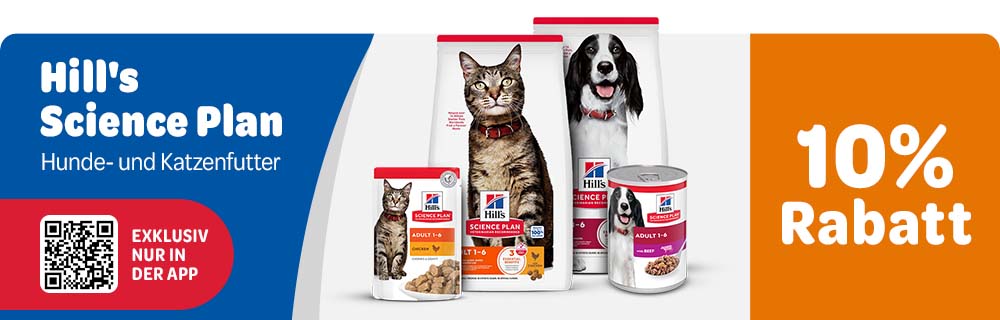 10% auf alle Hill's SP Produkte
