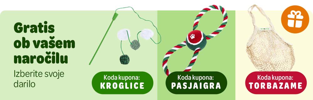 Gratis ob vašem naročilu. Izberite svoje darilo.