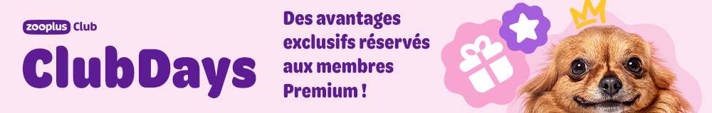 zooplus Club: ClubDays. Des avantages exclusifs réservés aux membres Premium!