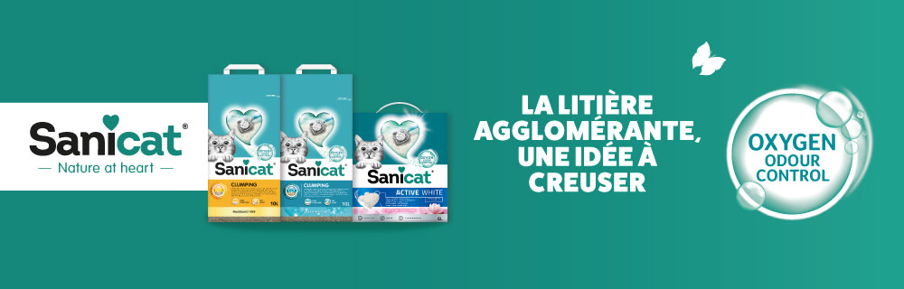 litière pour chat Sanicat