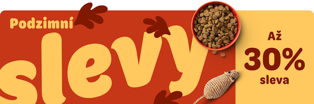 Podzimní slevy. Až 30% sleva