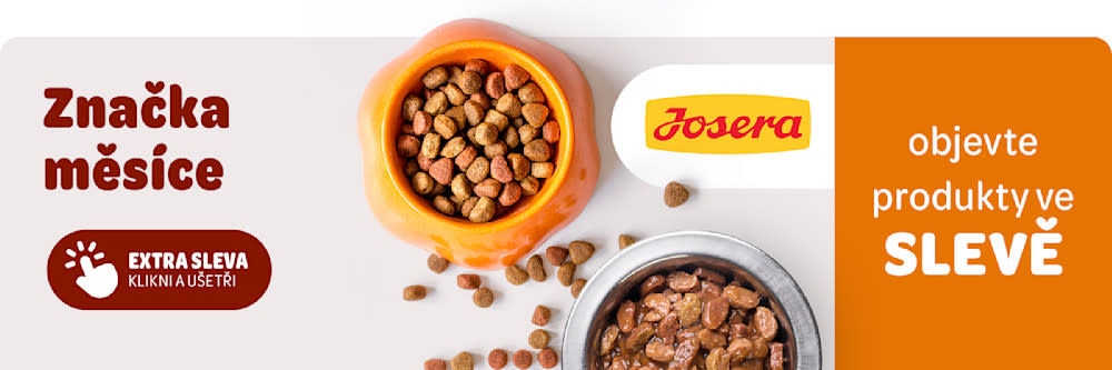 Značka měsice: Josera. Objevte produkty ve slevě. Extra sleva - klikni a ušetři.