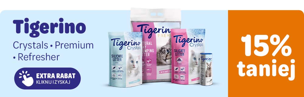 Tigerino aż do 15% taniej