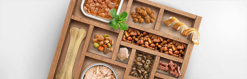 Notre gamme d'aliments savoureux