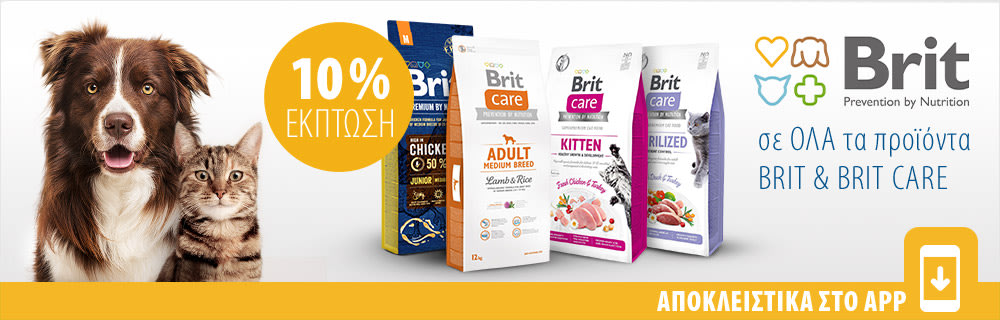 10% Έκπτωση στην BRIT