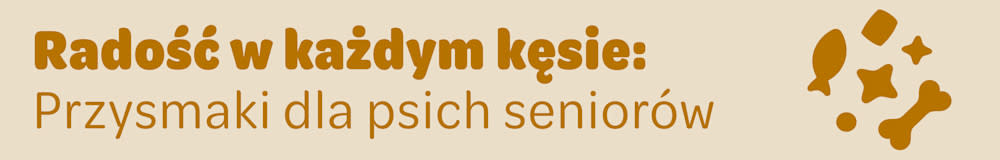 Radość w każdym kęsie: przysmaki dla psich seniorów.