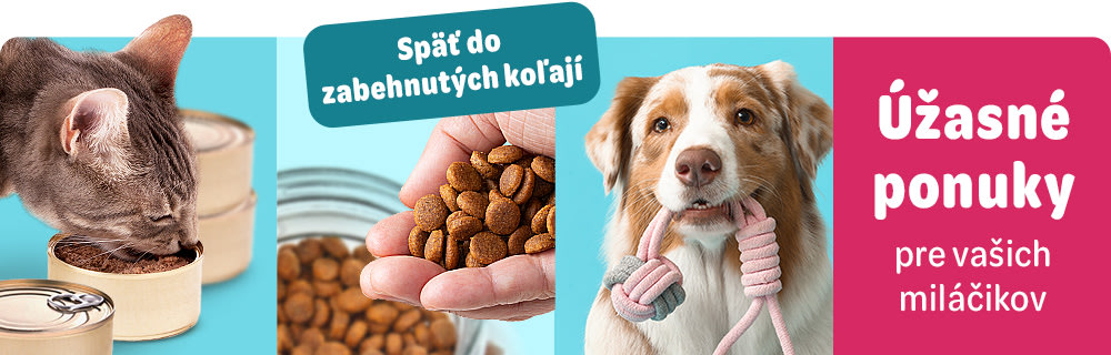 Späť do zabehnutých koľají. Úžasné ponuky pre vašich miláčikov.