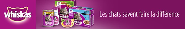 Nourriture et friandises pour chat Whiskas Nourriture et friandises pour chat Whiskas