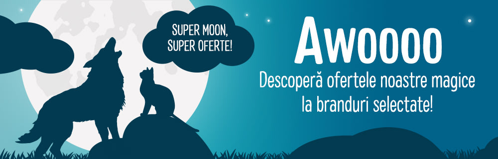 Super moon, super oferte! 🐺🐈