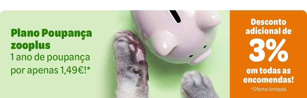 1 ano de poupança por apenas 1,49€ - Oferta Limitada