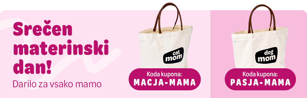 Gratis nakupovalna torba za pasje in mačje mame ob vsakem nakupu nad 59 €
