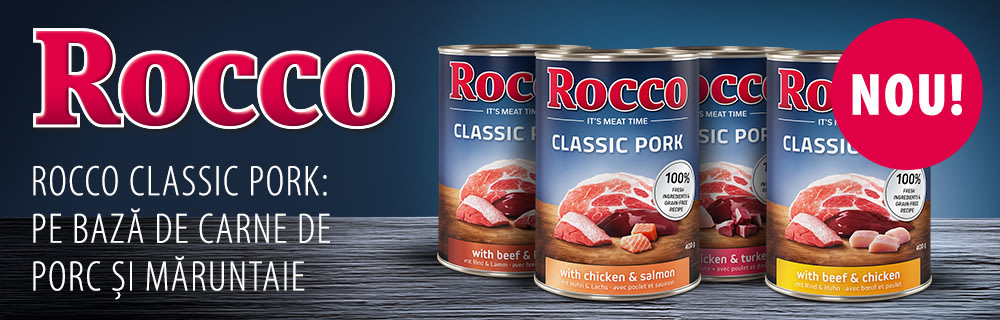 Încearcă noul Rocco Classic Pork!