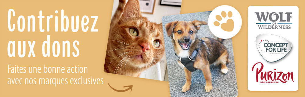 Faites une bonne action avec nos marques exclusives