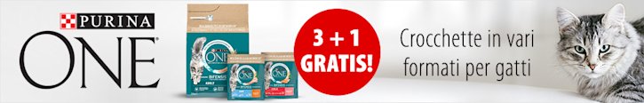 4 al prezzo di 3! Purina ONE Crocchette per gatti 4 al prezzo di 3! Purina ONE Crocchette per gatti