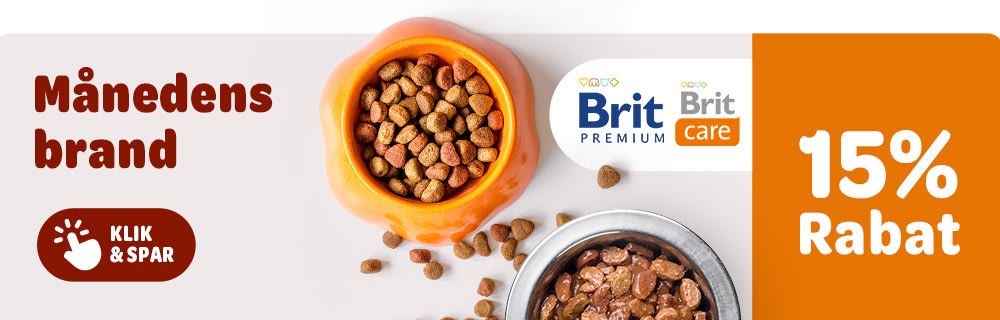 Månedens brand - Brit Care - 15% rabat