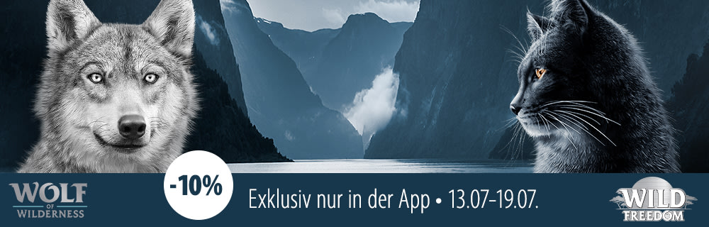 10% Rabatt auf Wolf of Wilderness & Wild Freedom