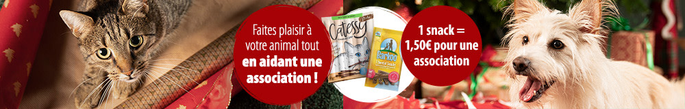 1,50 € reversés à une association pour tout achat de friandises