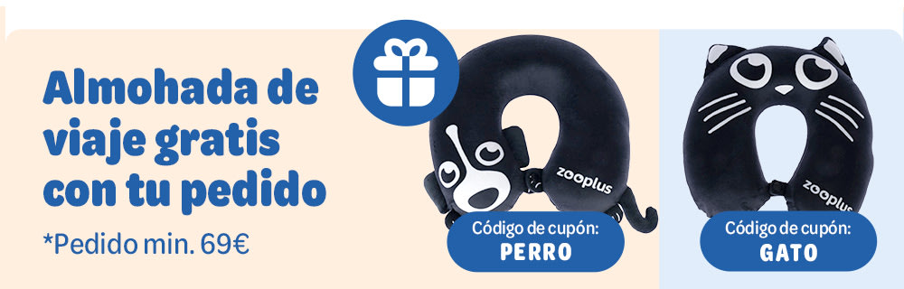 Almohara de viaje gratis con tu pedido sup. 69 €