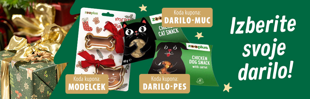 Gratis darilo za vas ali za vašega ljubljenčka - izberite si svoje in se posladkajte v božičnem času!