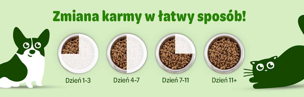 Zmiana karmy w łatwy sposób