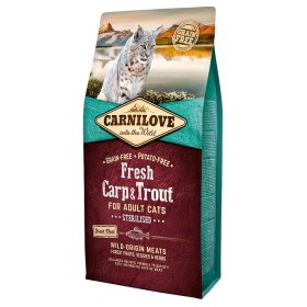 Croquettes sans céréales Carnilove pour chat