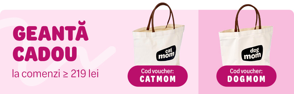 Aplică codul CAT MOM sau DOG MOM. Valabil la comenzi ≥ 219 lei!