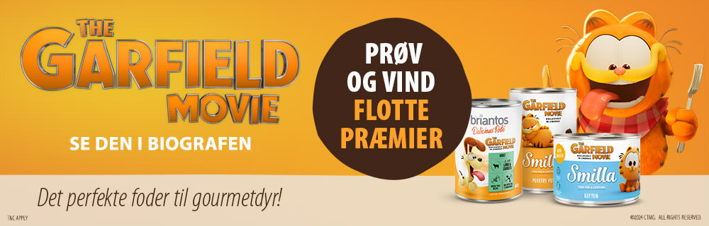 Garfield - den perfekte mad til feinschmeckere