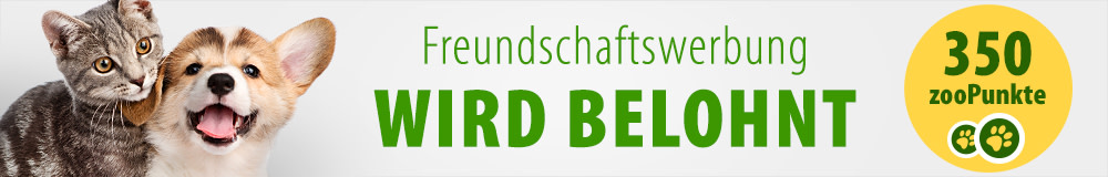 Empfehlen Sie zooplus Ihren Freunden!