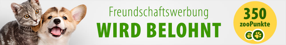 Empfehlen Sie zooplus Ihren Freunden!