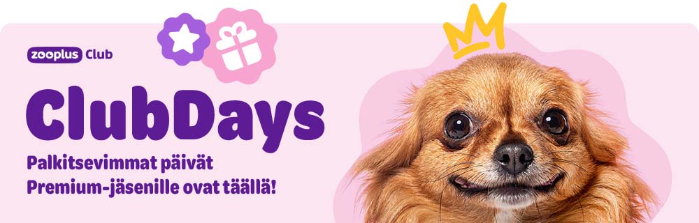 zooplus Club. ClubDays. Palkitsevimmat päivät Premium-jäsenille ovat täällä.