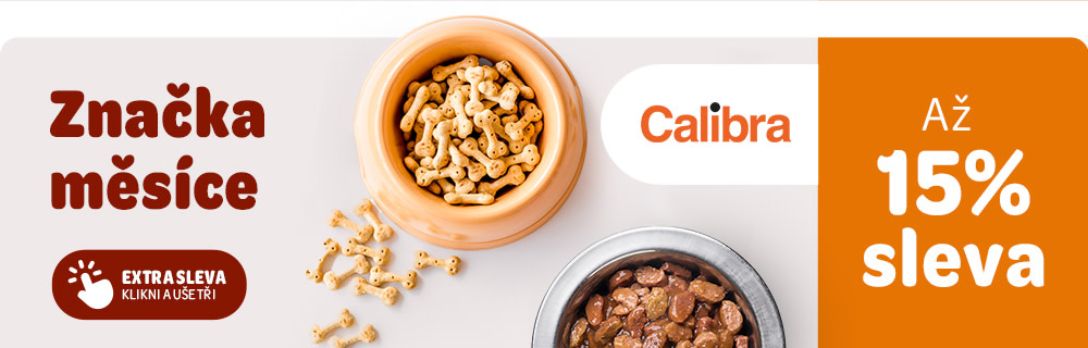 Značka měsíce Calibra až s 15% slevou. EXTRA SLEVA klikni a ušetři.