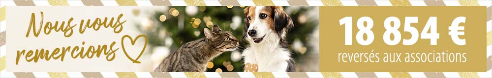 Nous vous remercions pour les 18 854 € reversés aux associations