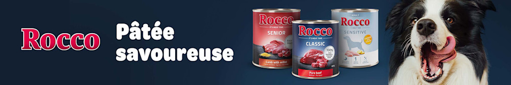Nourriture humide pour chien Rocco